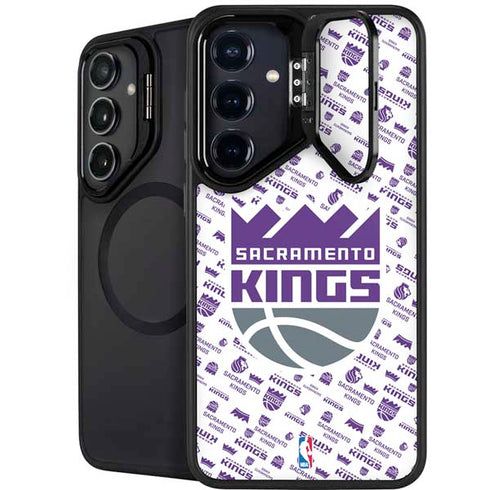 NBA Sacramento Kings History Logo Blast Galaxy S24 FE Kickstand Case